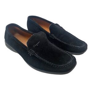 SALVATORE Ferragamo Leather Suede Loafers